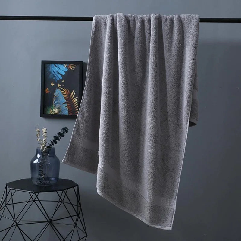 Cotton Bath Towel – Soft & Absorbent