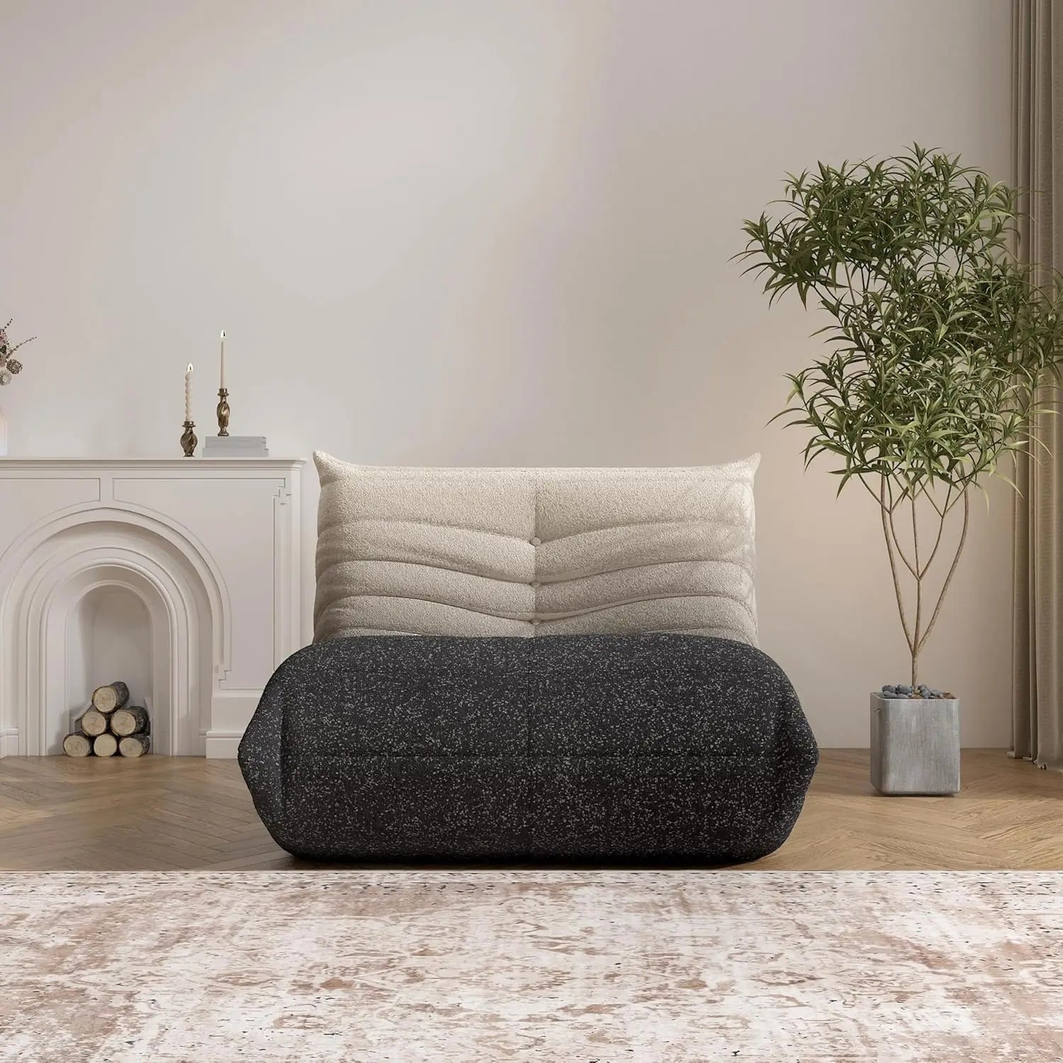 Fauteuil Paresseux Togo en Mousse à Mémoire de Forme