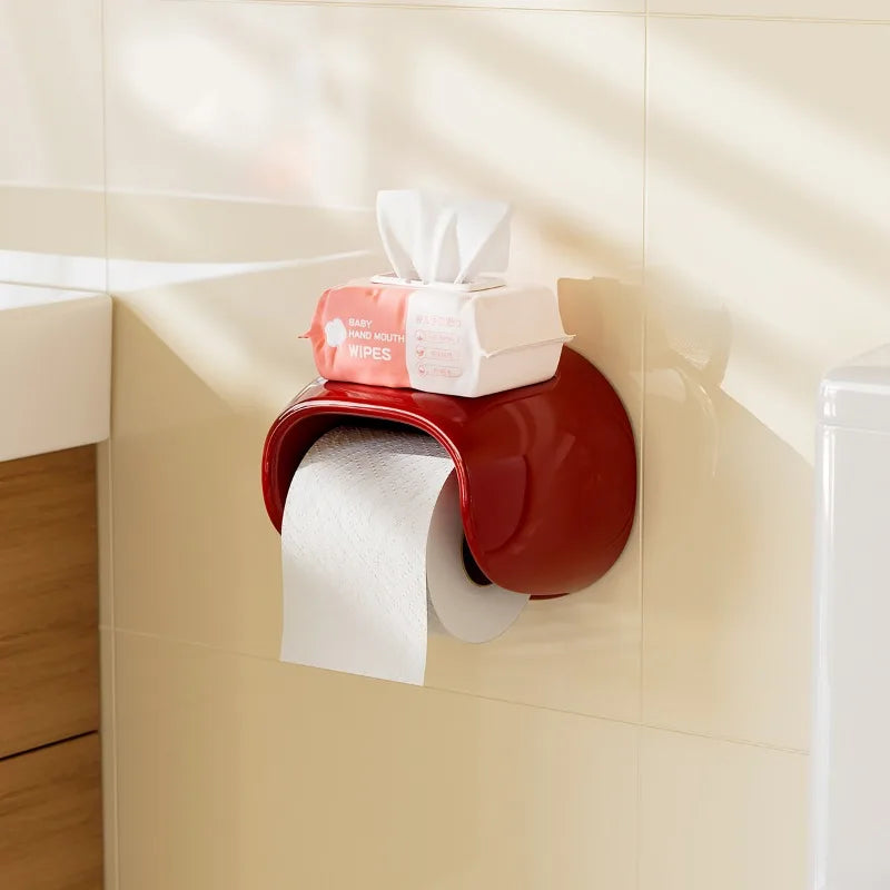 Wall-Mounted Tissue Box – No-Drill Bathroom Storage