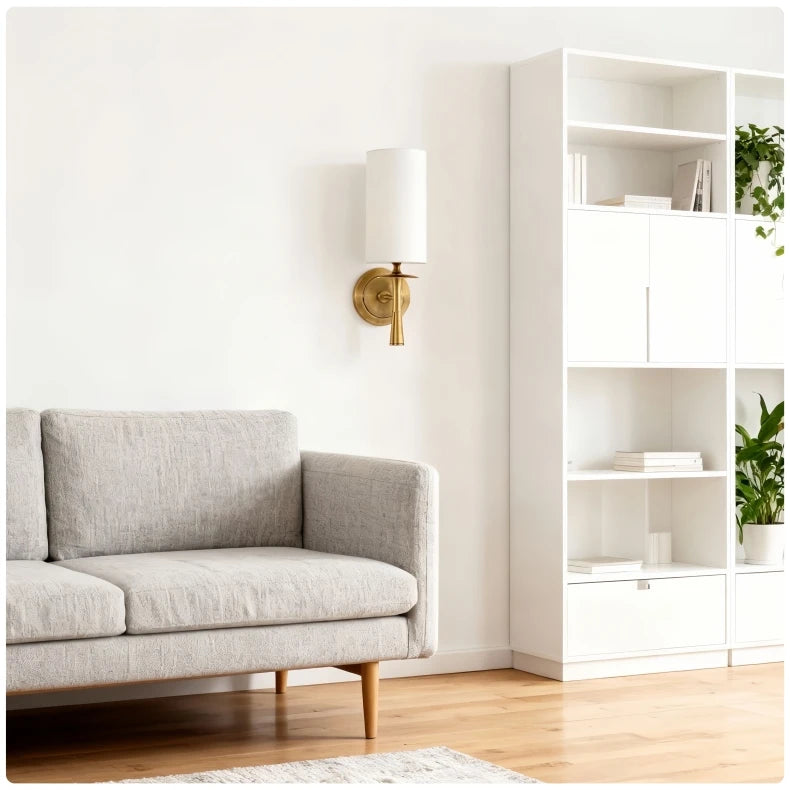 Applique Murale Cylindrique Haute Style Classique Chaleureux