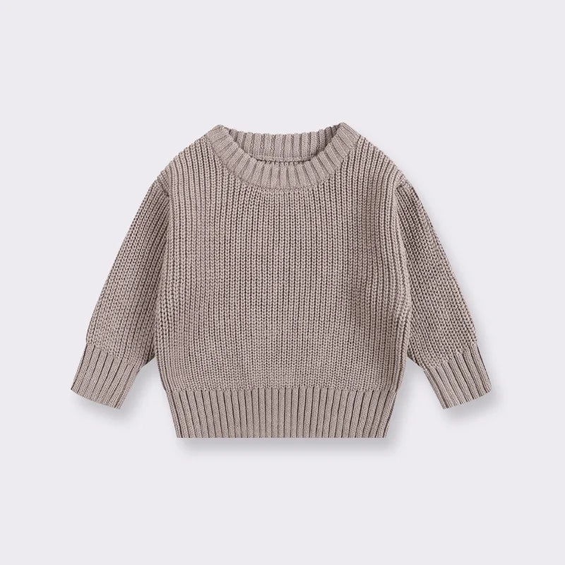 Pull Bébé Tricoté Épais Hiver
