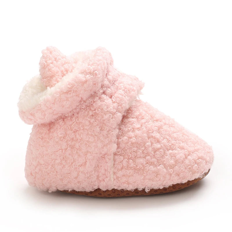 Chaussons Polaire Bébé Antidérapants
