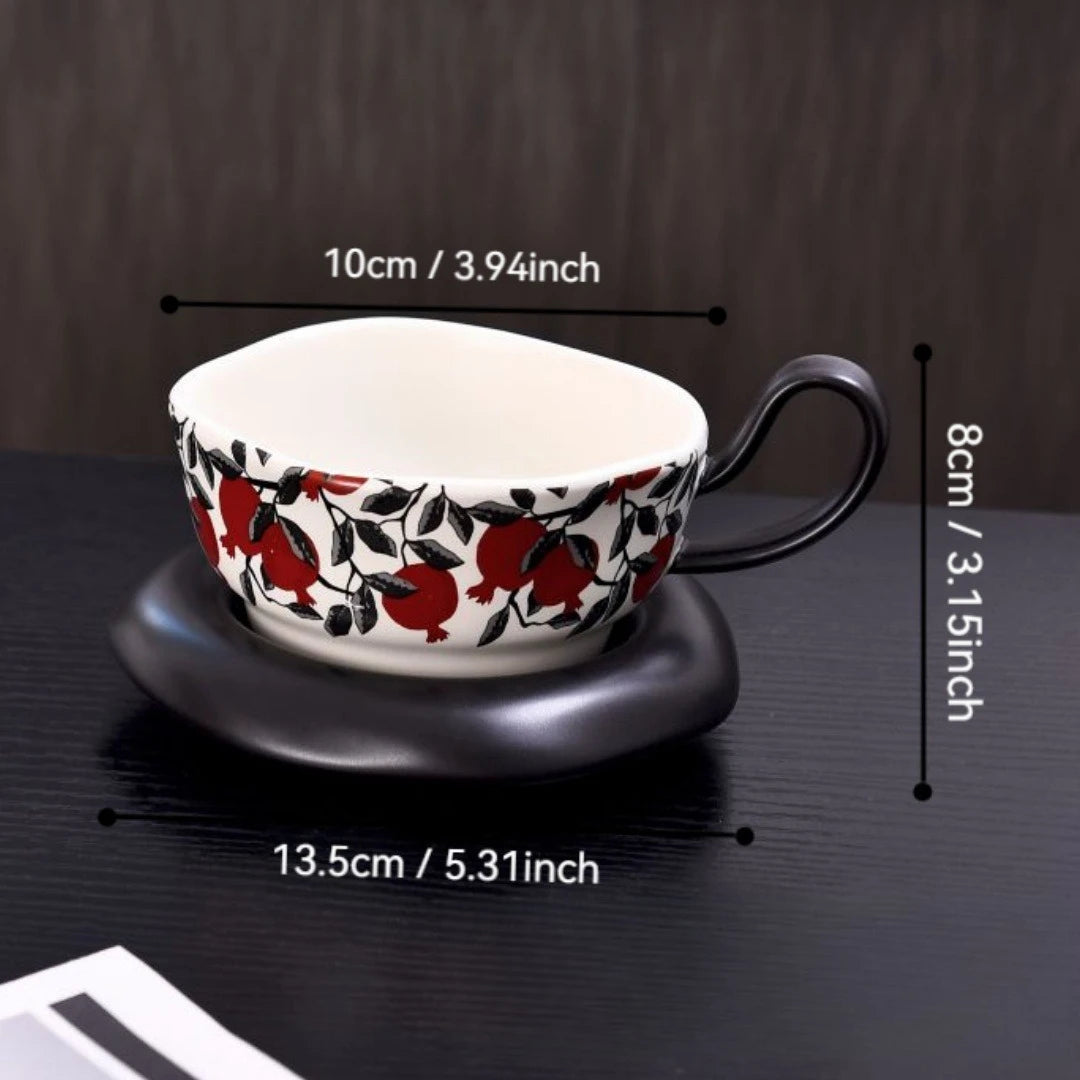 Tasse à Café Style Rétro Luxe Léger