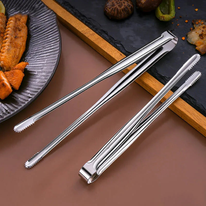 Pince de Cuisine Inox Antidérapante pour Barbecue
