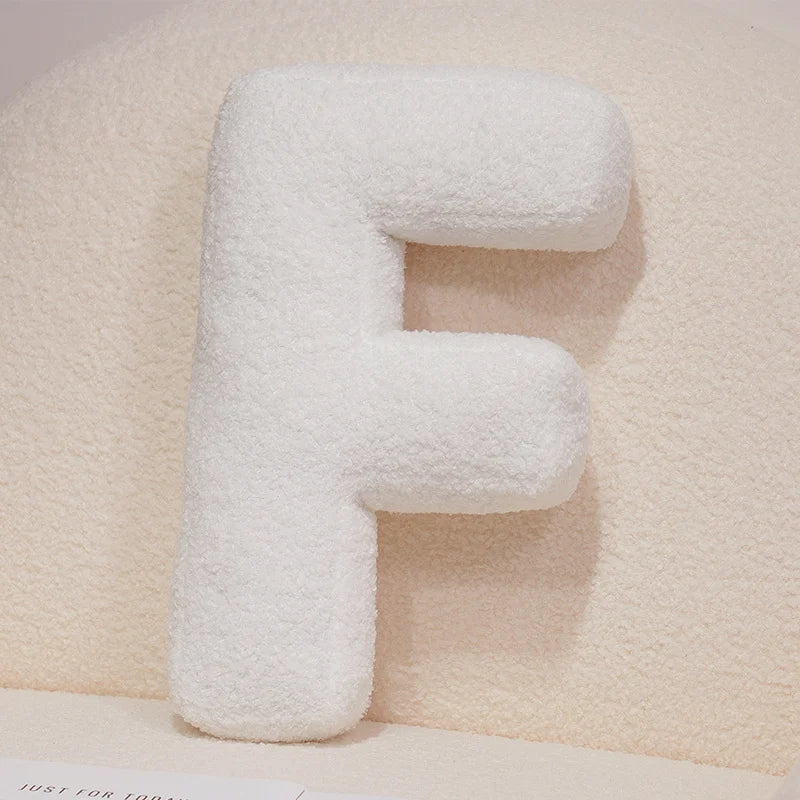 Coussin Lettres Alphabet Décoratif