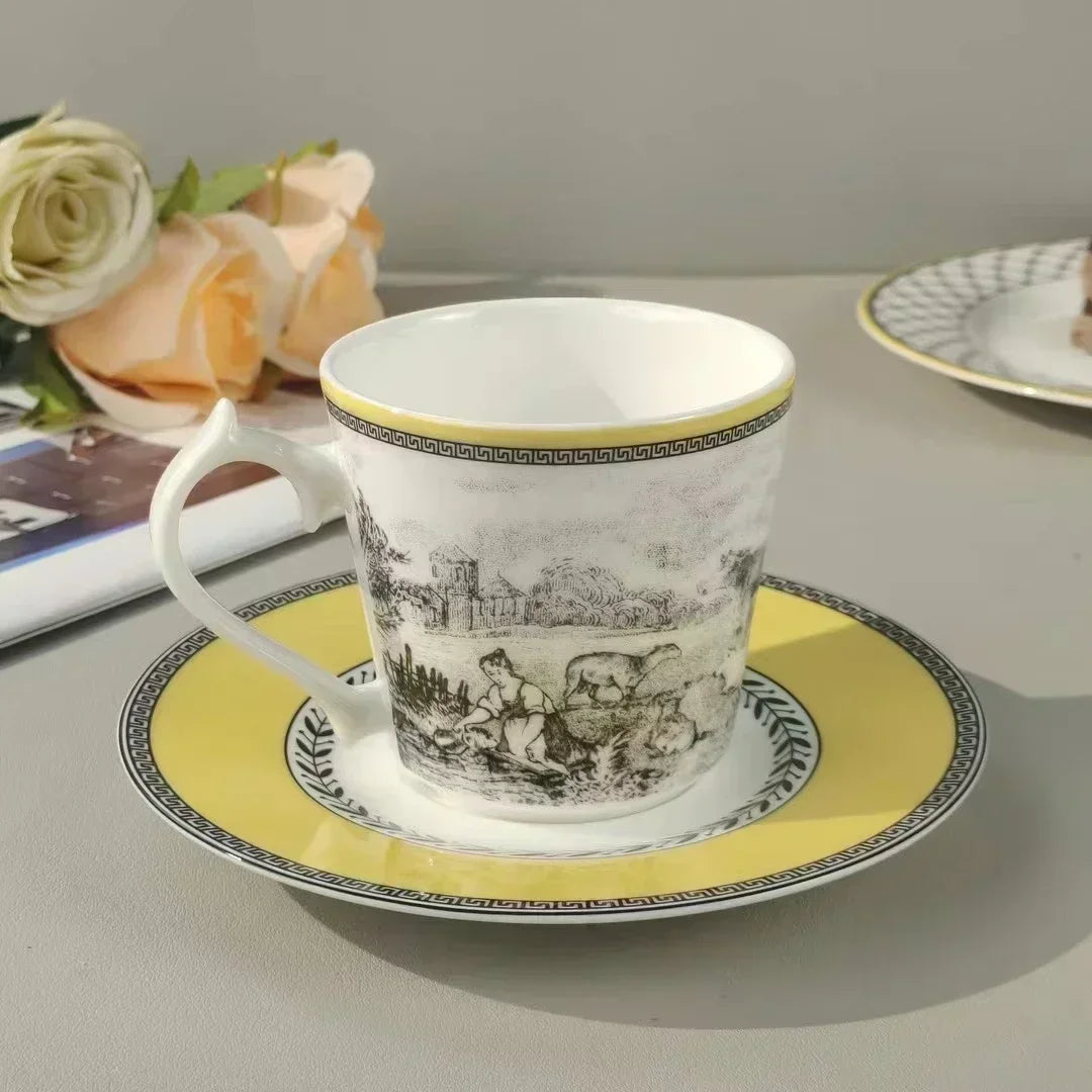 Service de Vaisselle en Porcelaine Complet