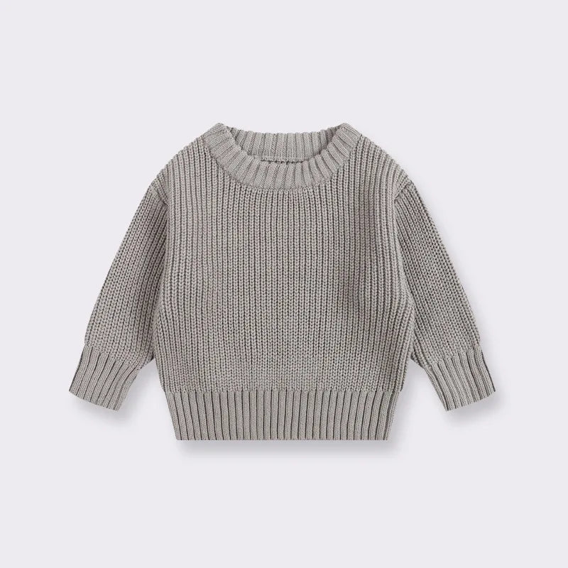 Pull Bébé Tricoté Épais Hiver