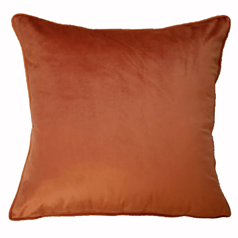Housse de Coussin Fleurie Romantique Faite Main 45x45cm