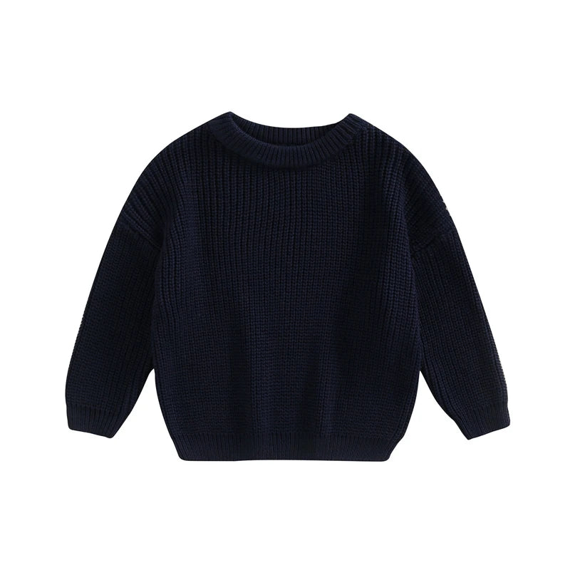 Pull Bébé Tricoté Manches Longues Automne
