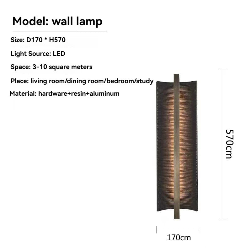 Ice-Cracked Bronze Wall Sconce – Art Decor Wall Lamp
