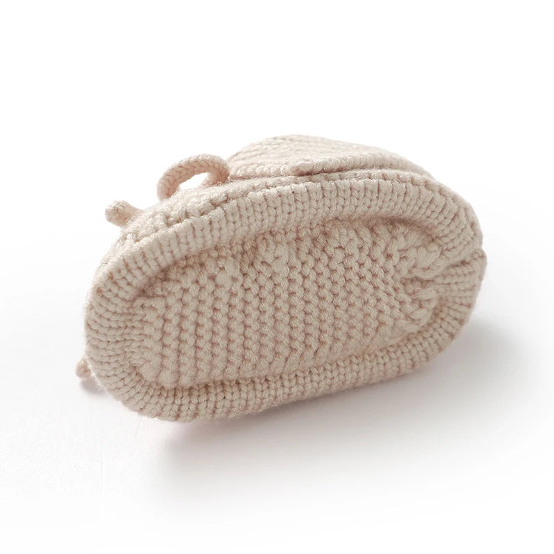 Chaussons Bébé Tricotés à Revers 0-18 Mois