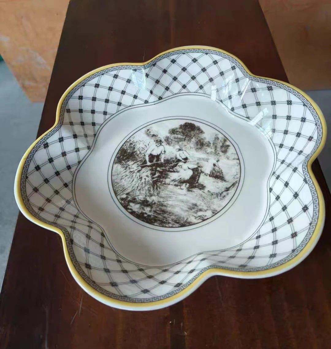Service de Vaisselle en Porcelaine Complet