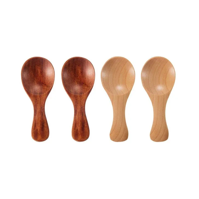 Petites Cuillères en Bois pour Épices et Condiments