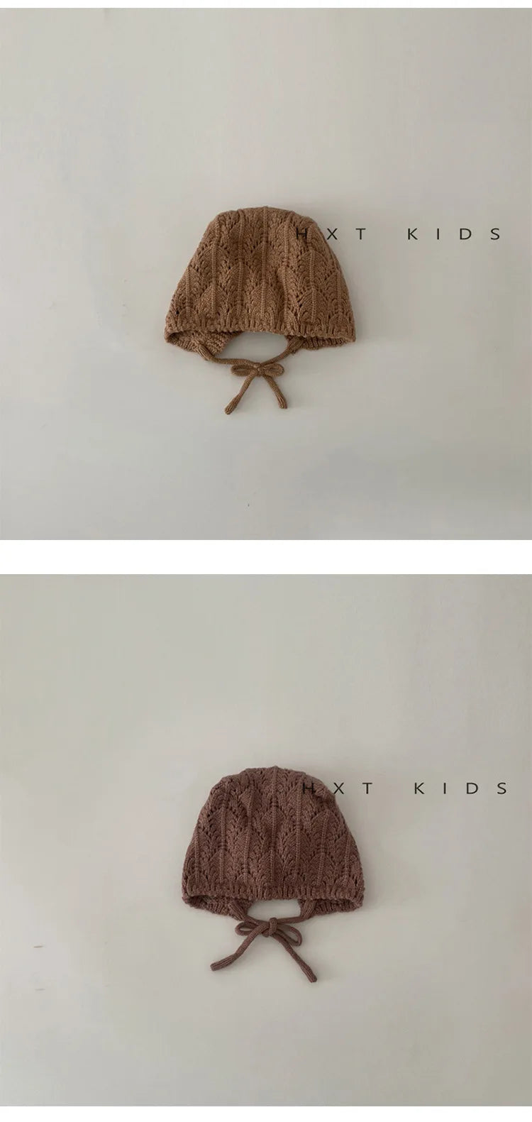 Bonnet Enfant Crocheté Motif Fleur