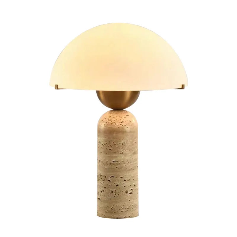 Lampe de Table Travertin Nordique Rétro Style Américain