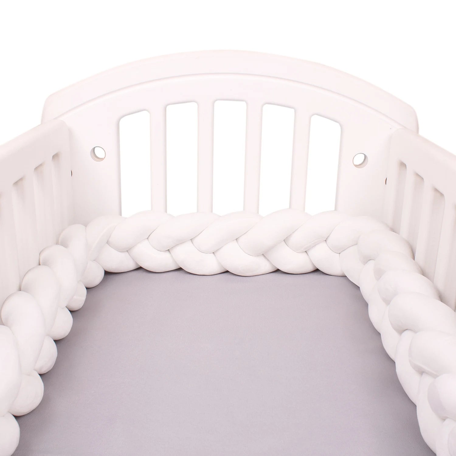 Tour de Lit Bébé Tressé Décoratif