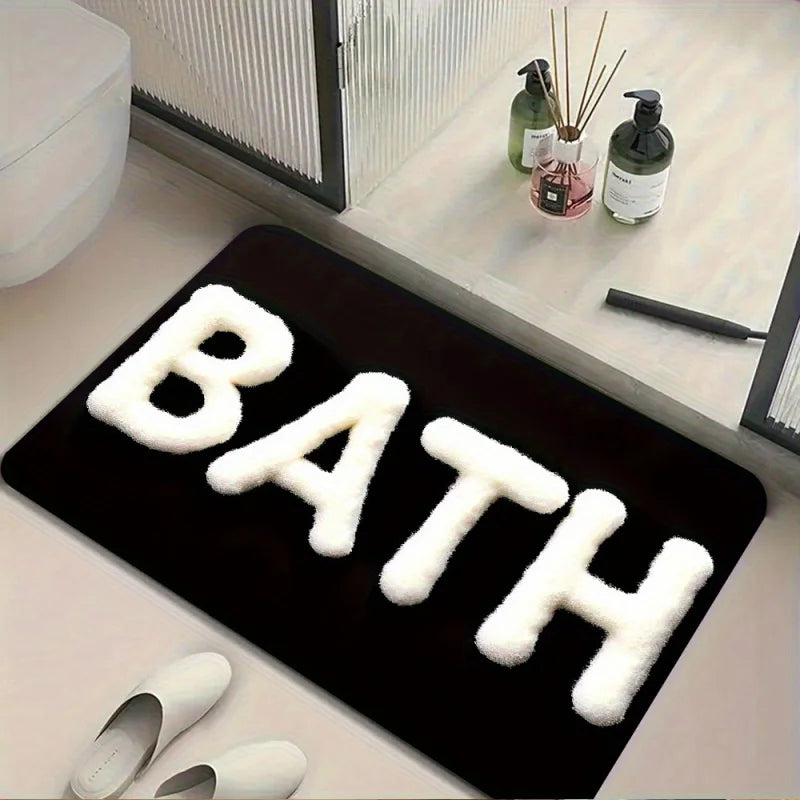 Bath Mat – Absorbent Non-Slip Design