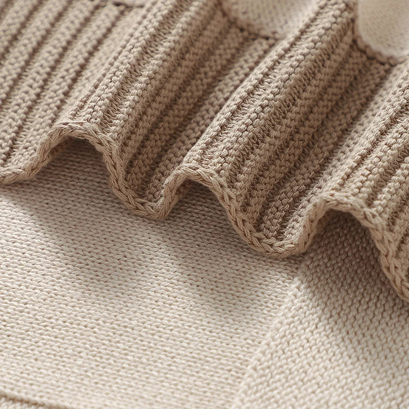 Couverture Bébé en Coton Respirant - Emmaillotage Doux
