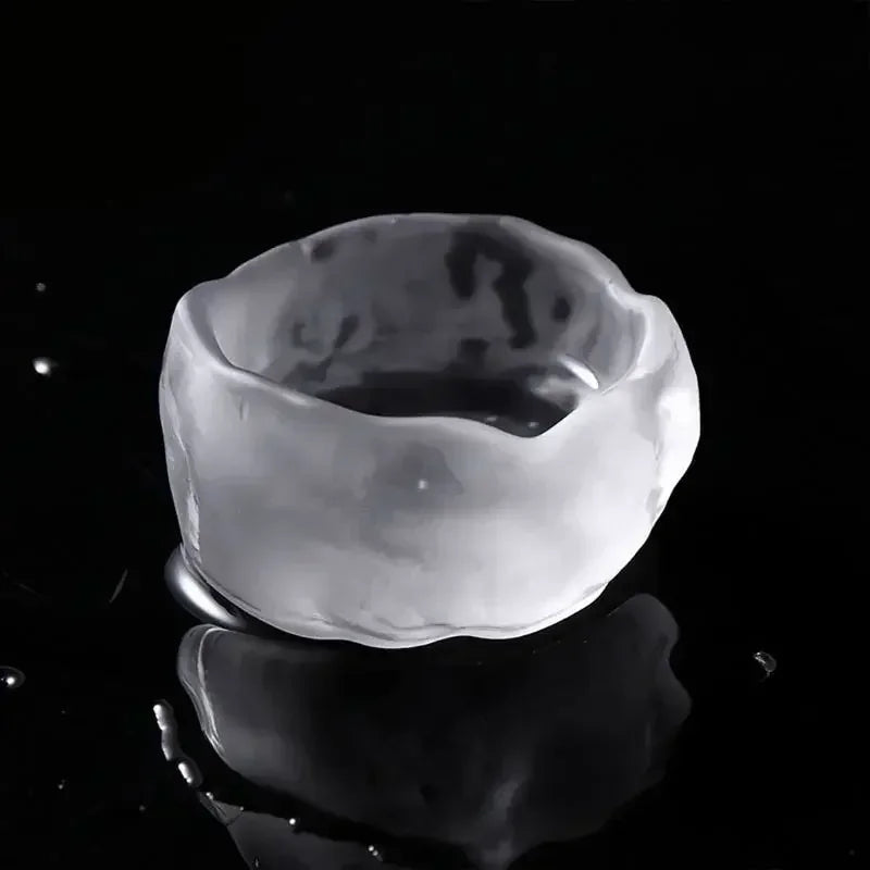 Tasse à Thé Verre Japonais Transparent Style Kung Fu