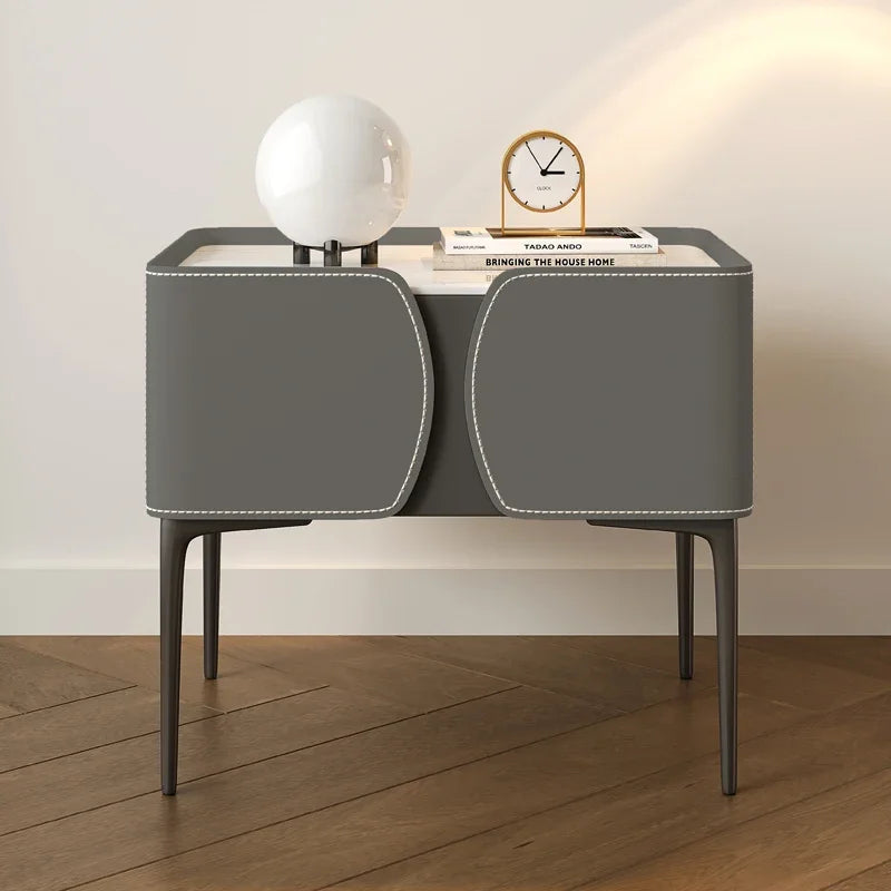Minimalist Nightstand – Nordic Bedside Table