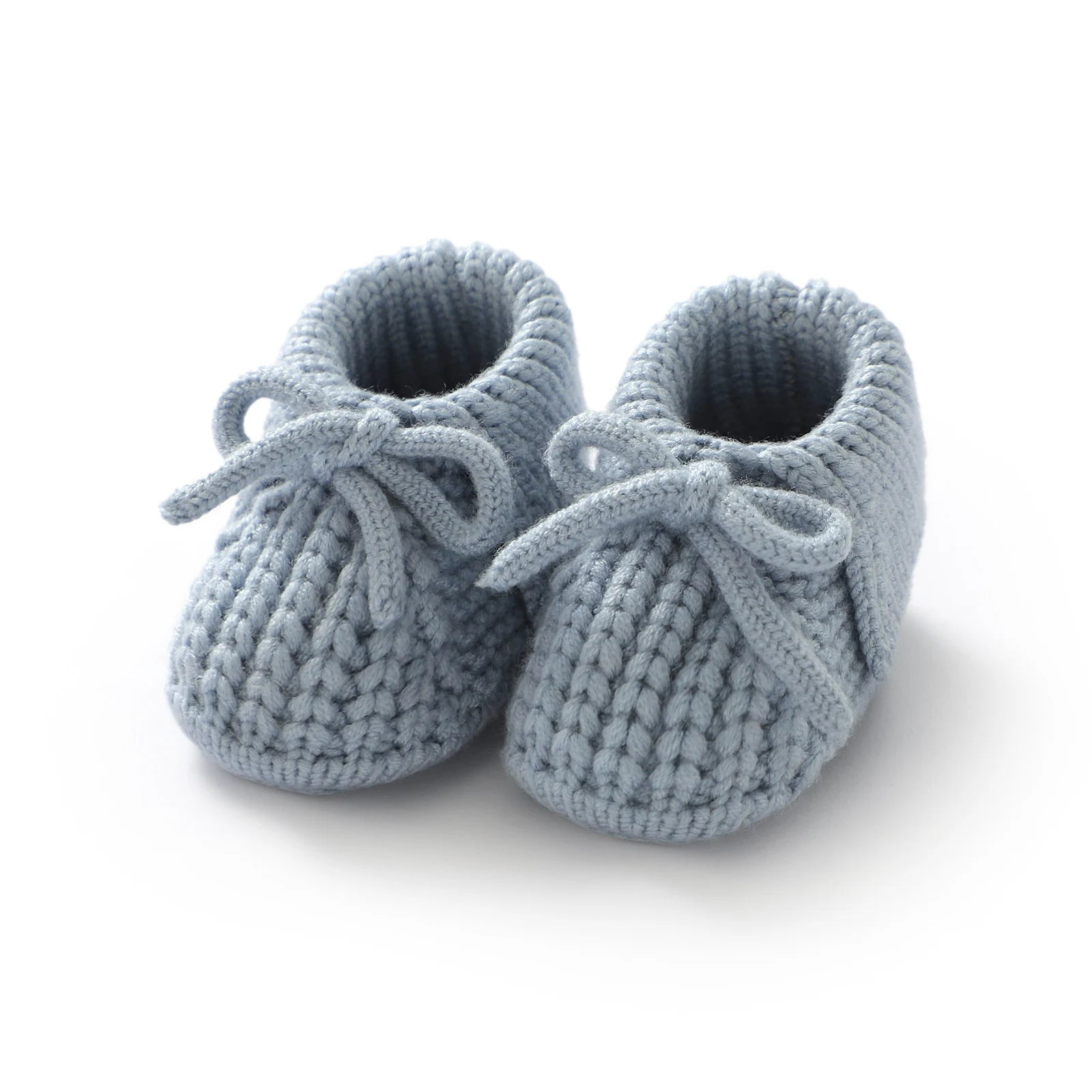 Chaussons Bébé Tricotés à Revers 0-18 Mois