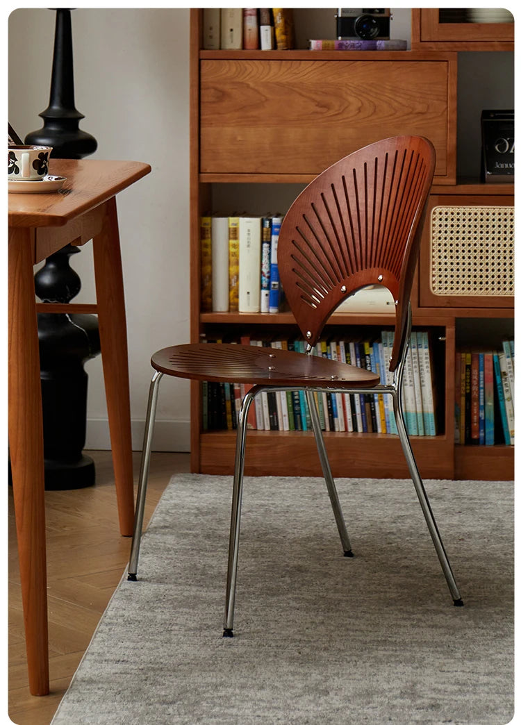 Chaise de Salle à Manger en Acier Inoxydable