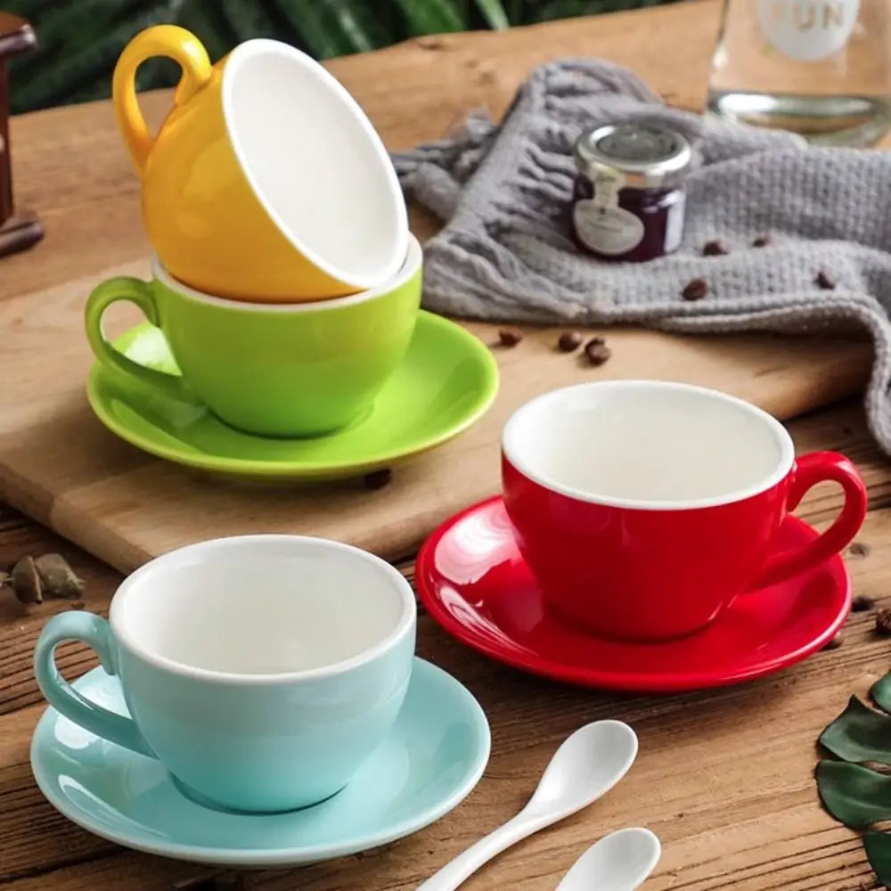 Tasse à Cappuccino Céramique avec Base 220ml