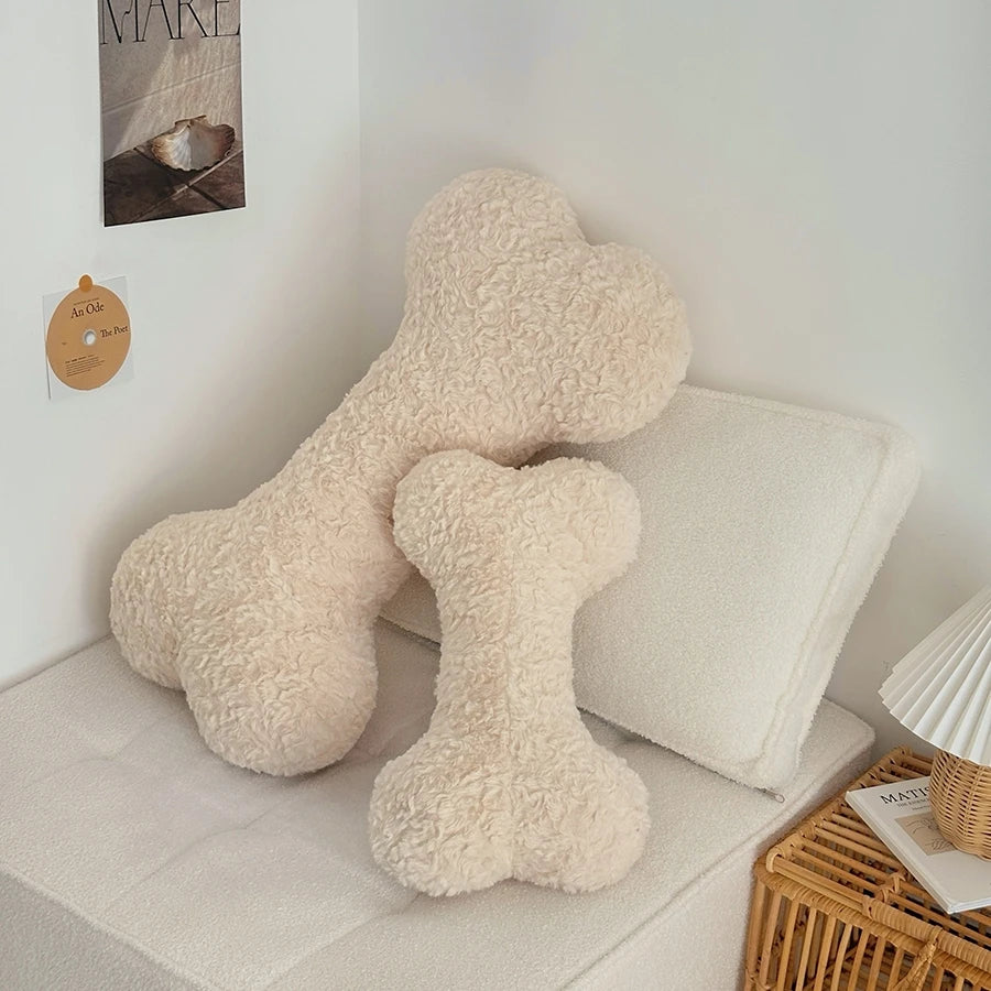 Coussin Décoratif Forme Os - Style Nordique