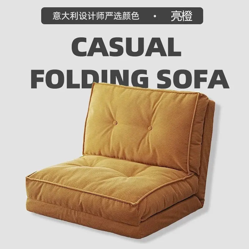 Canapé Paresseux Pliable 2-en-1 Style Tatami
