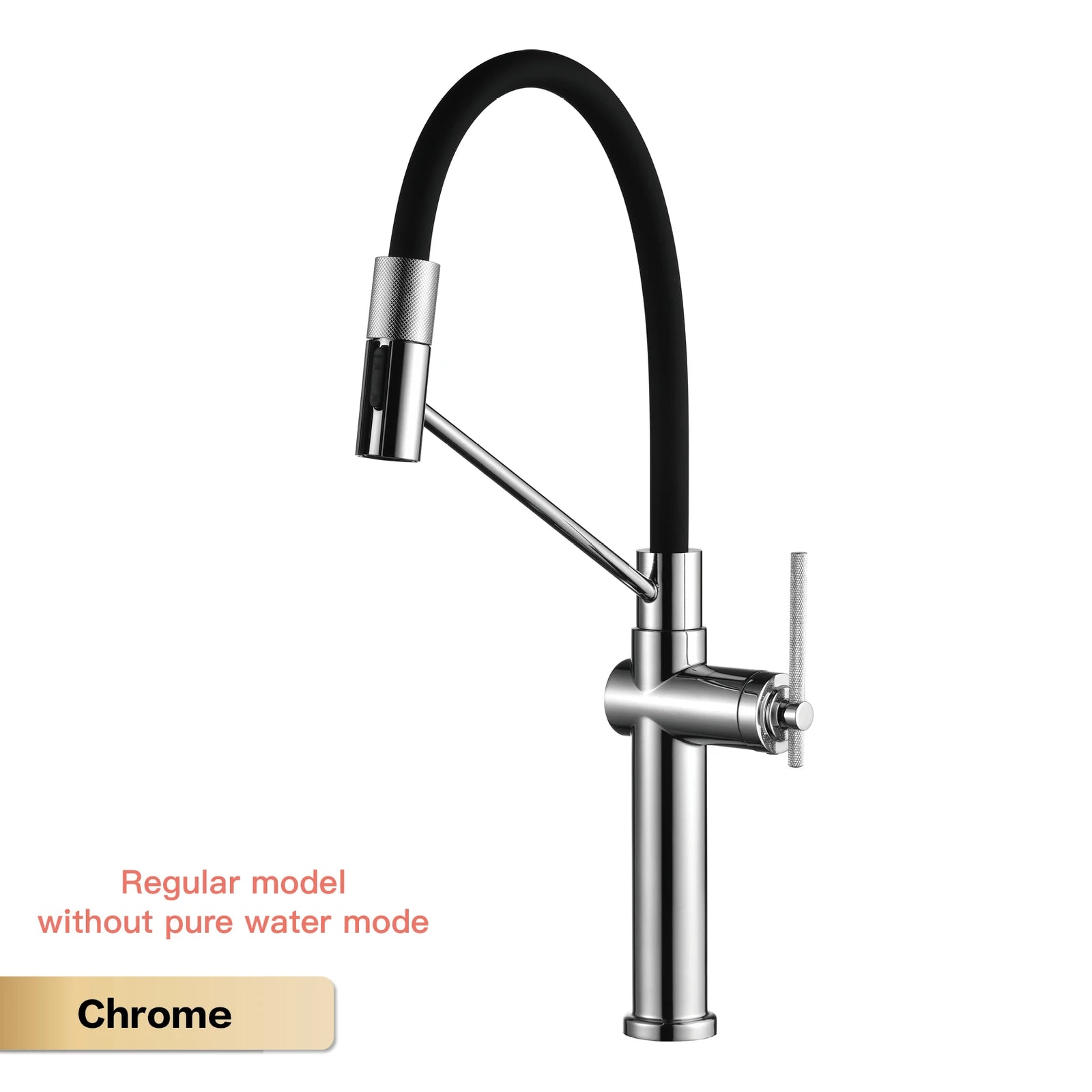 Robinet de Cuisine Extractible Or Rose Brossé AITANA