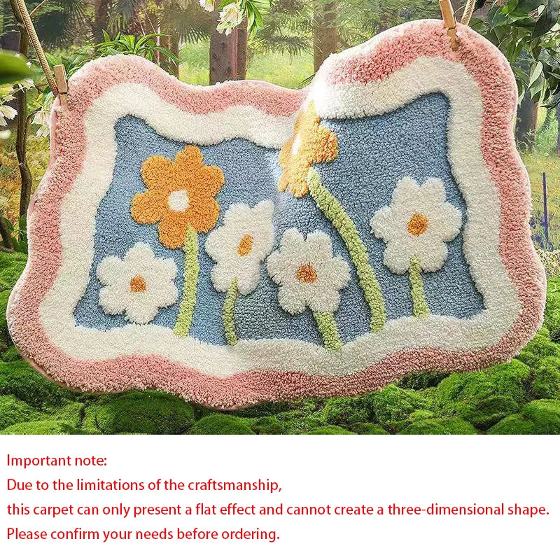 Tapis de Bain Antidérapant Rétro - Absorbant et Moelleux