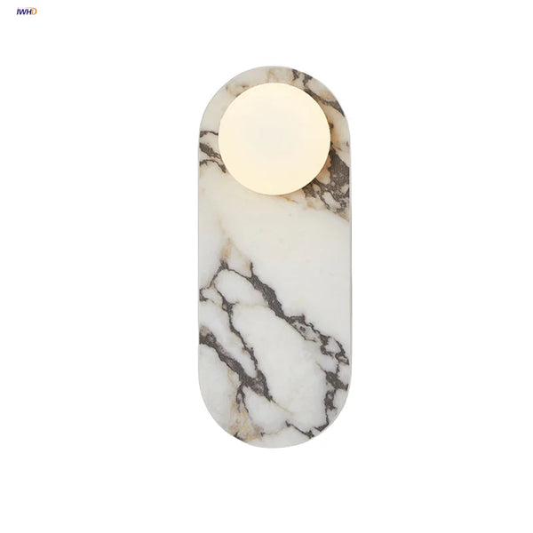 Applique Murale Céramique Blanche LED Style Wabi-Sabi