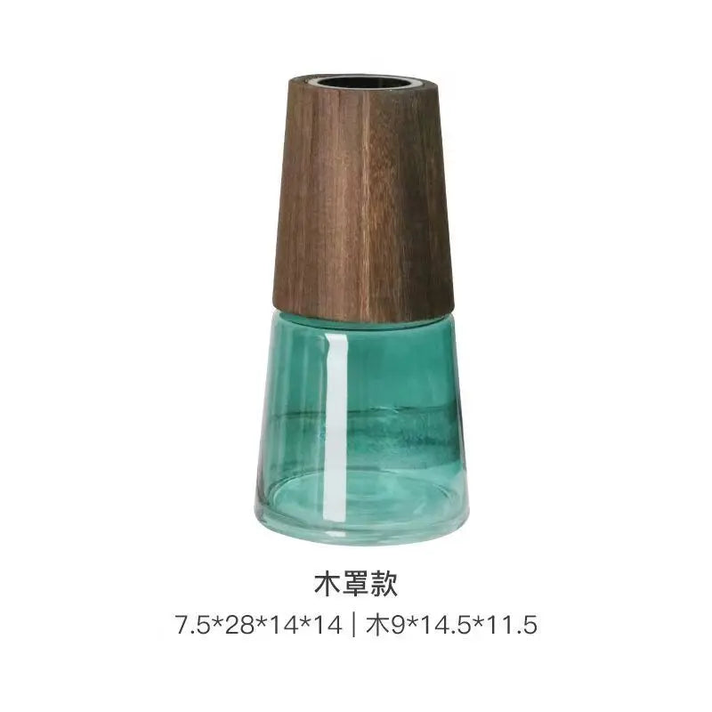 Vase de Table en Verre Style Nordique Luxe Léger
