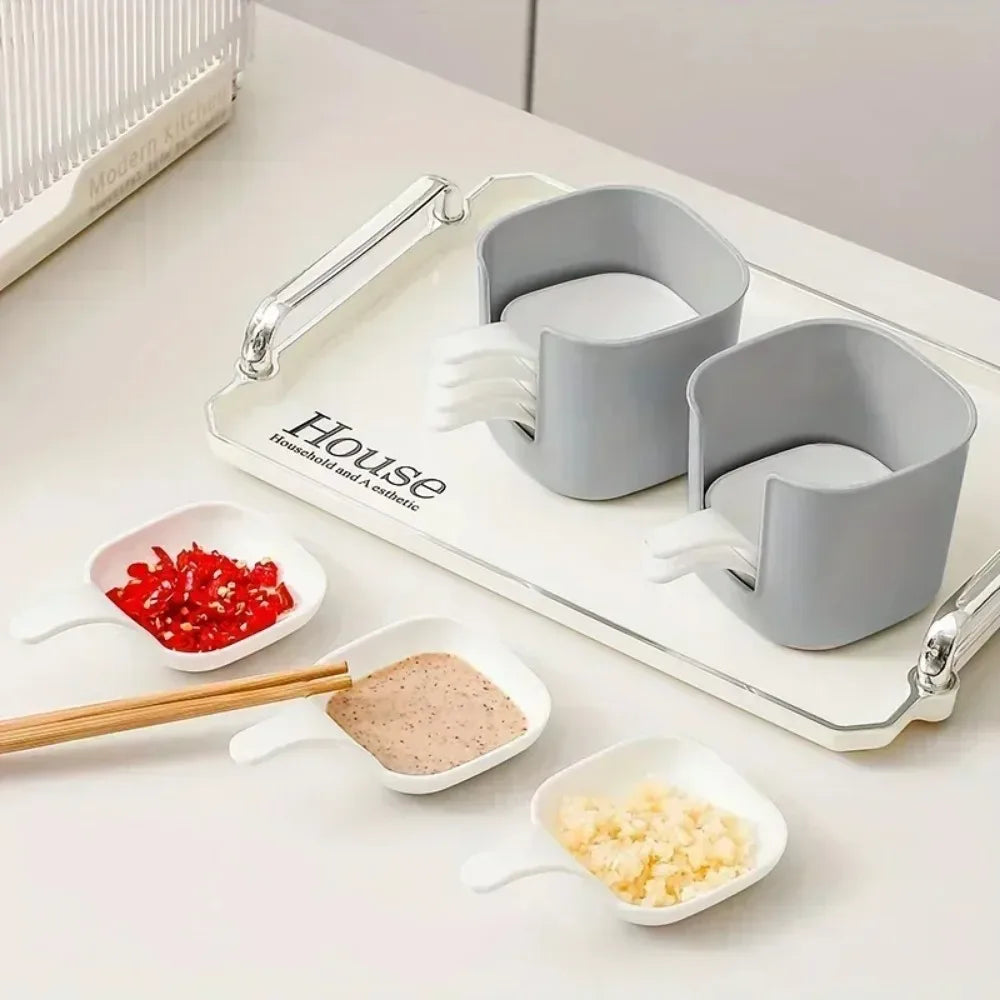 Ensemble de 7 Coupelles à Sauce en Céramique