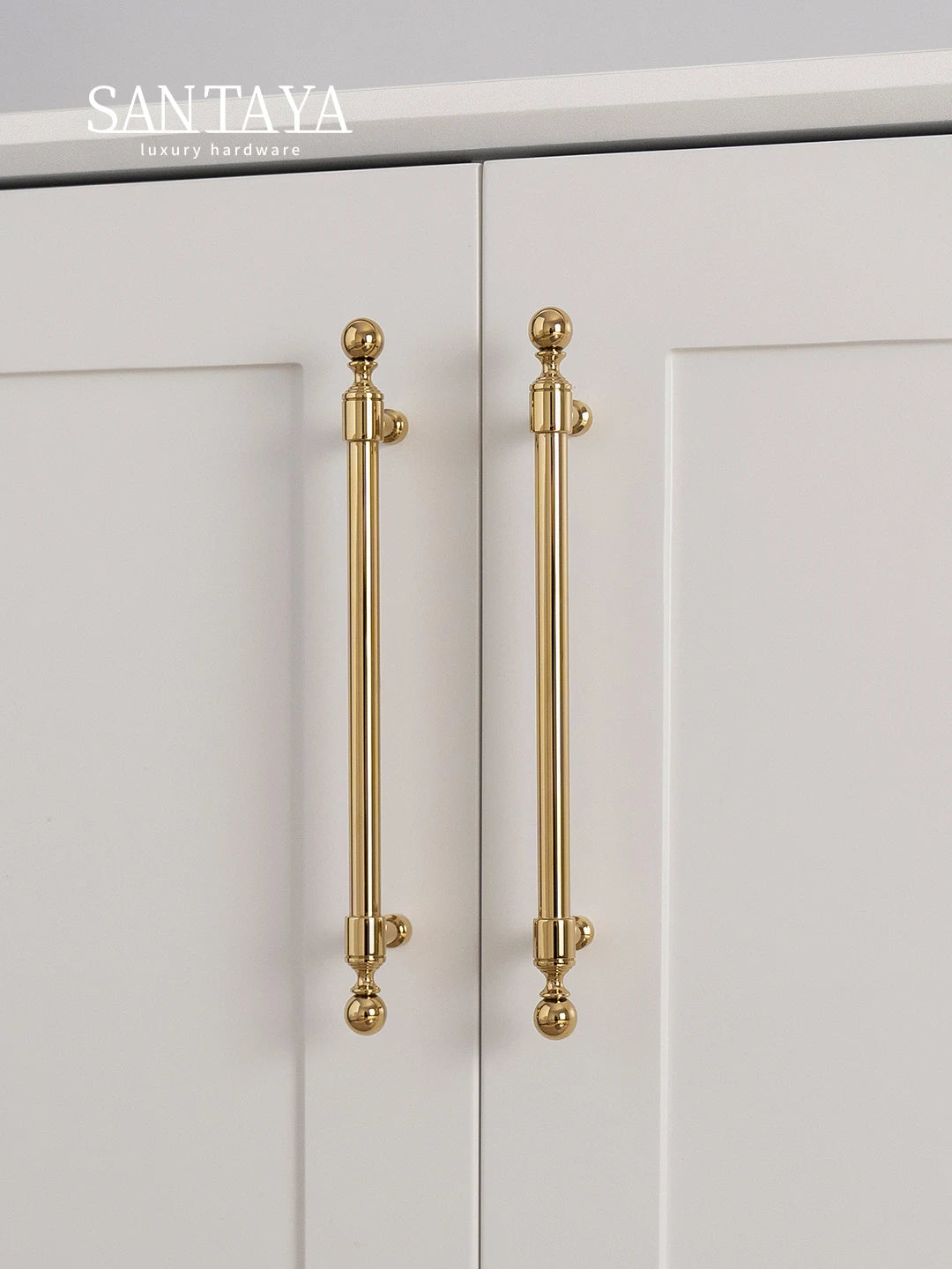 Brass Cabinet Handle – PVD Gold Finish