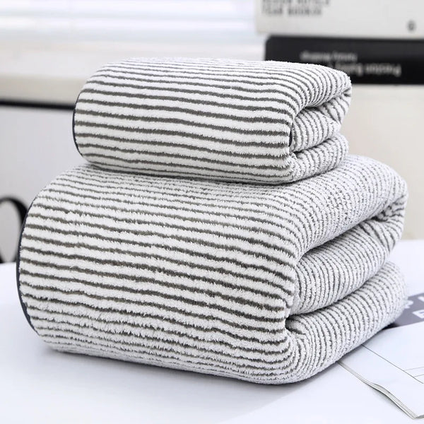 Bamboo Fiber Towel Set – Ultra Dense & Soft