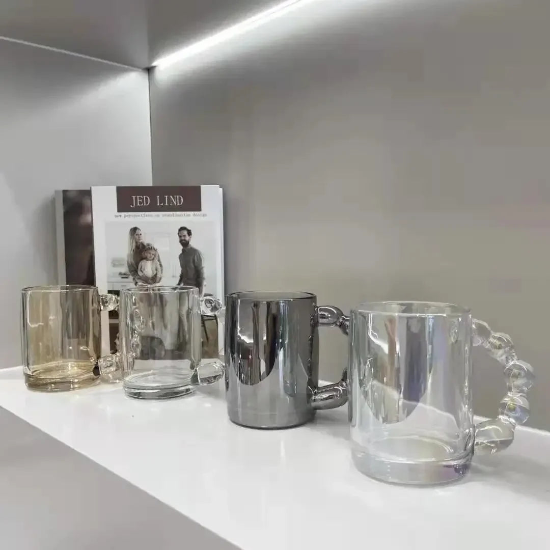 Tasse à Café Européenne Luxe Anse Style Bulle