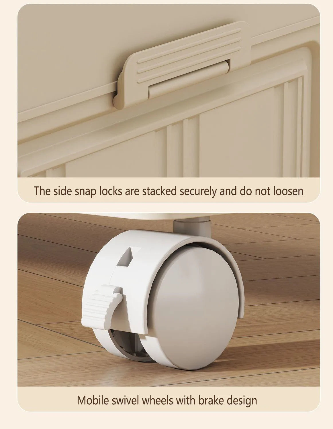 Armoire Pliable Enfant pour Vêtements et Jouets
