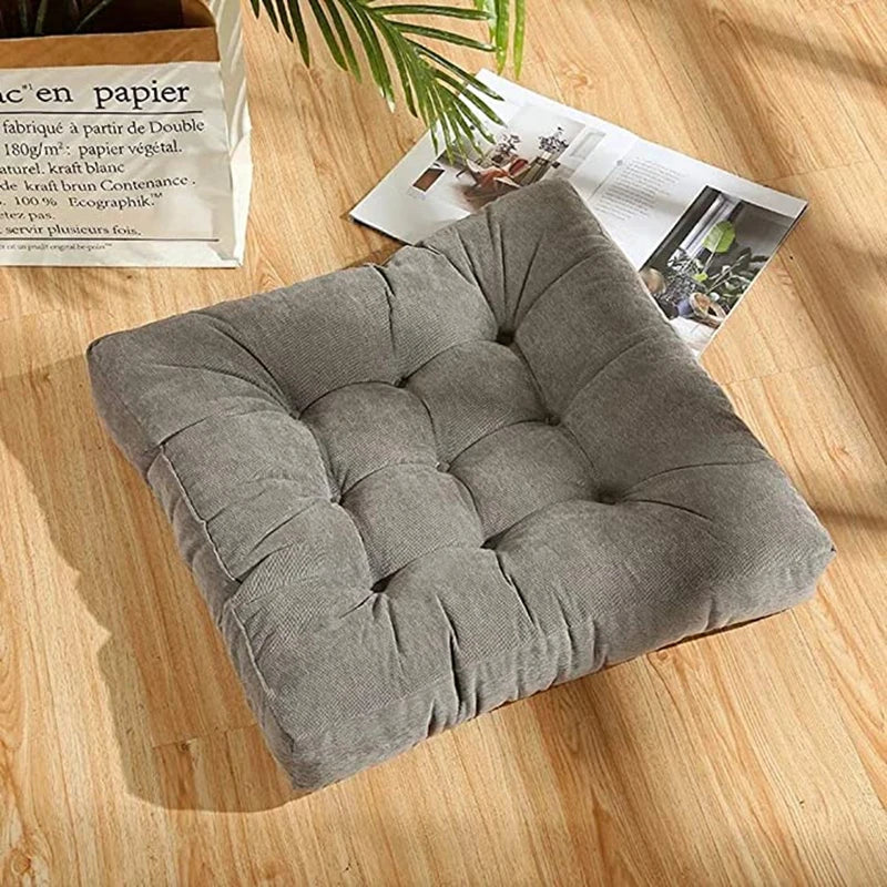 Coussin de Sol Carré Matelassé - Méditation et Détente