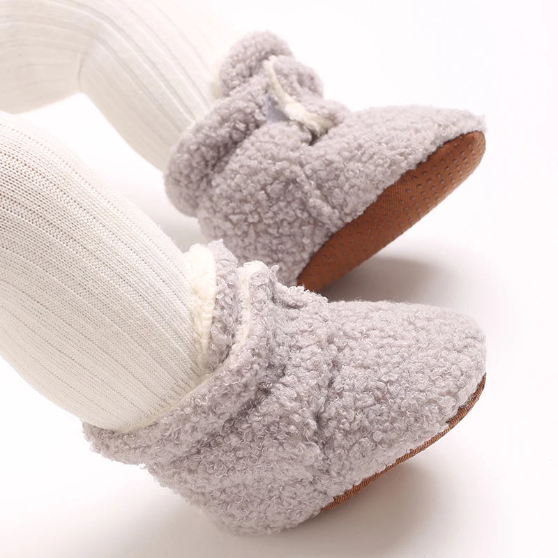 Chaussons Polaire Bébé Antidérapants