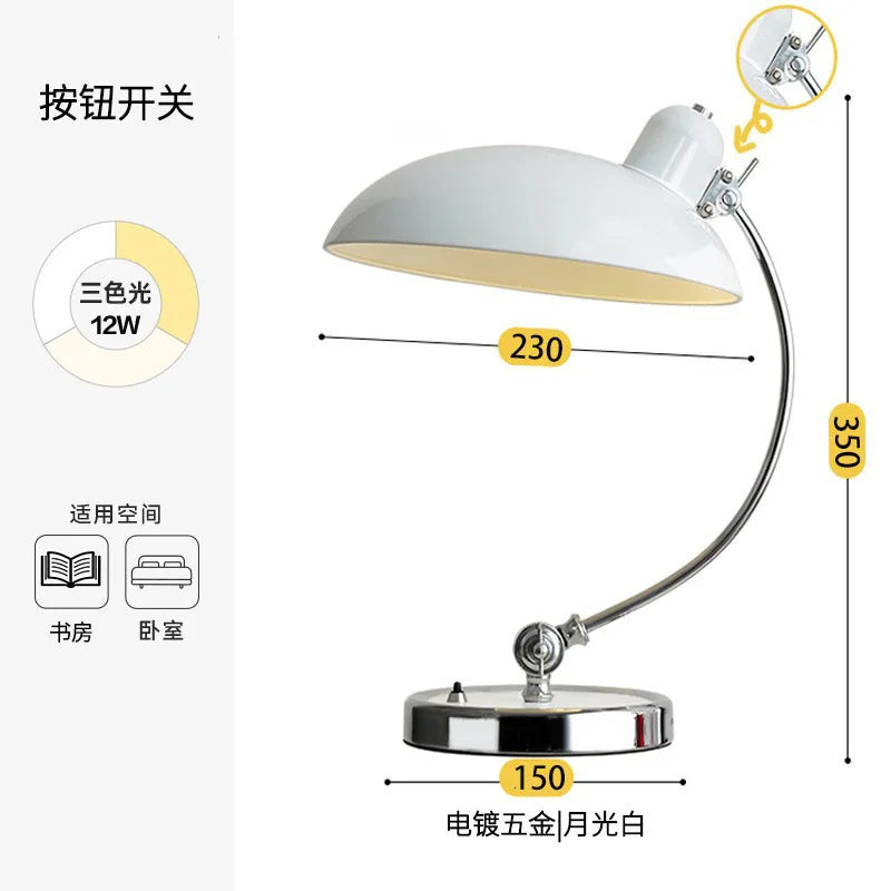 Lampe de Chevet Bauhaus Danoise - Design Nordique Minimaliste