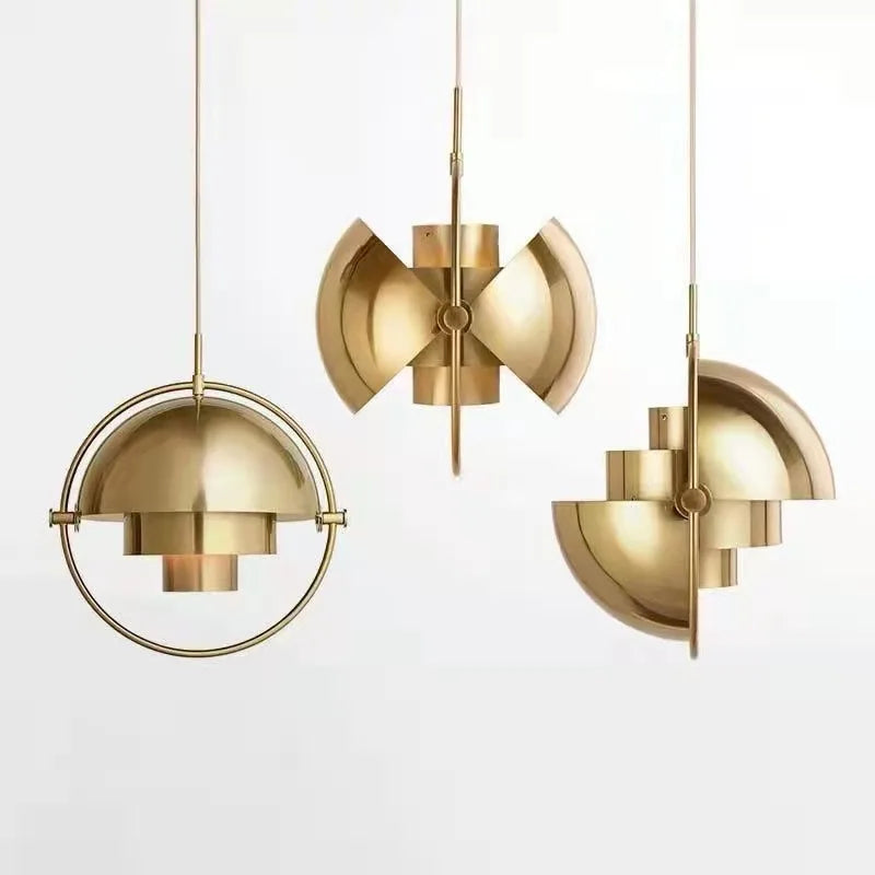Suspension Nordique Design Sculptural - Métal Modulable