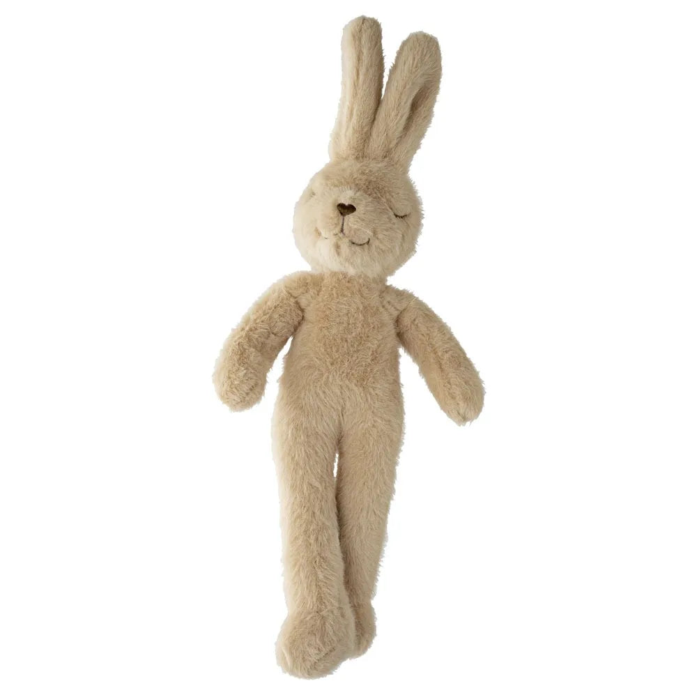 Peluche Lapin Longues Oreilles avec Écharpe