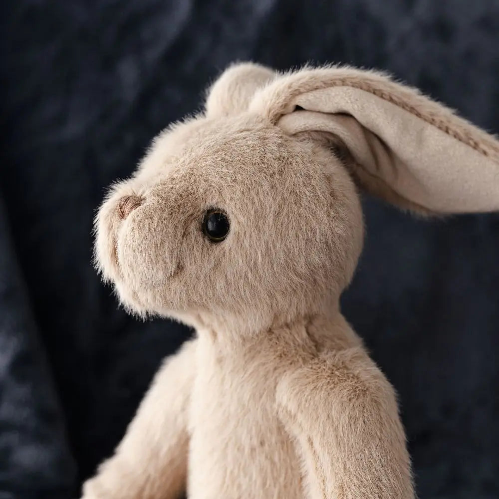 Peluche Lapin Longues Oreilles avec Écharpe