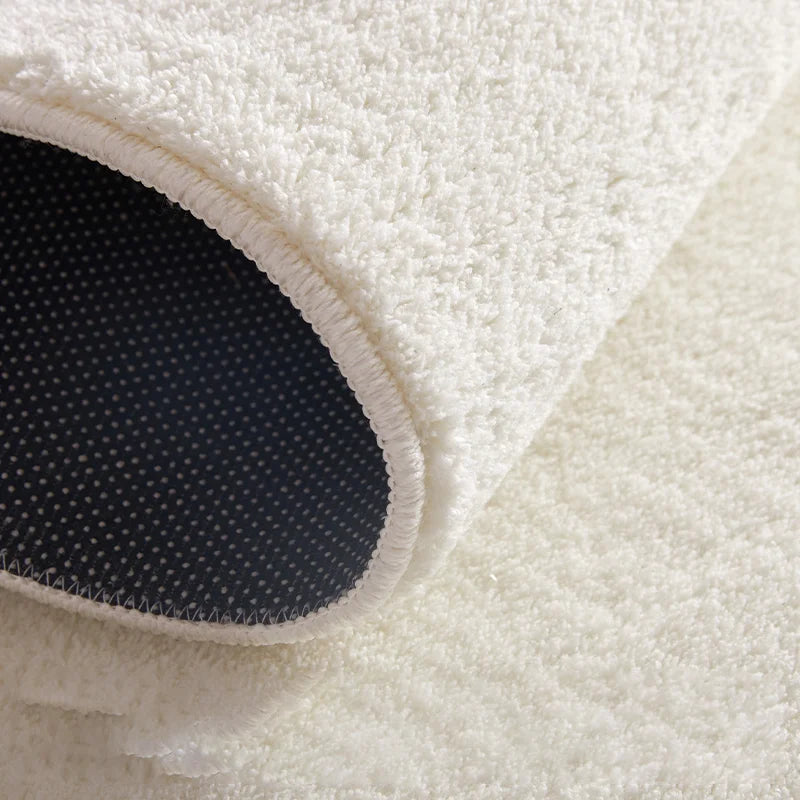 Grand Tapis Style Crème pour Salon et Chambre