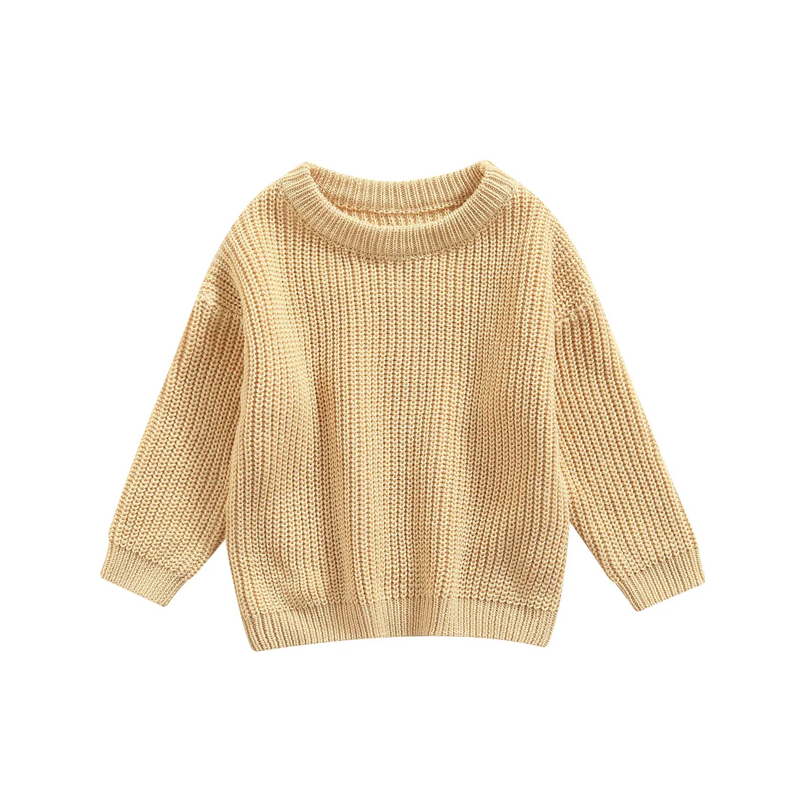 Pull Bébé Tricoté Manches Longues Automne