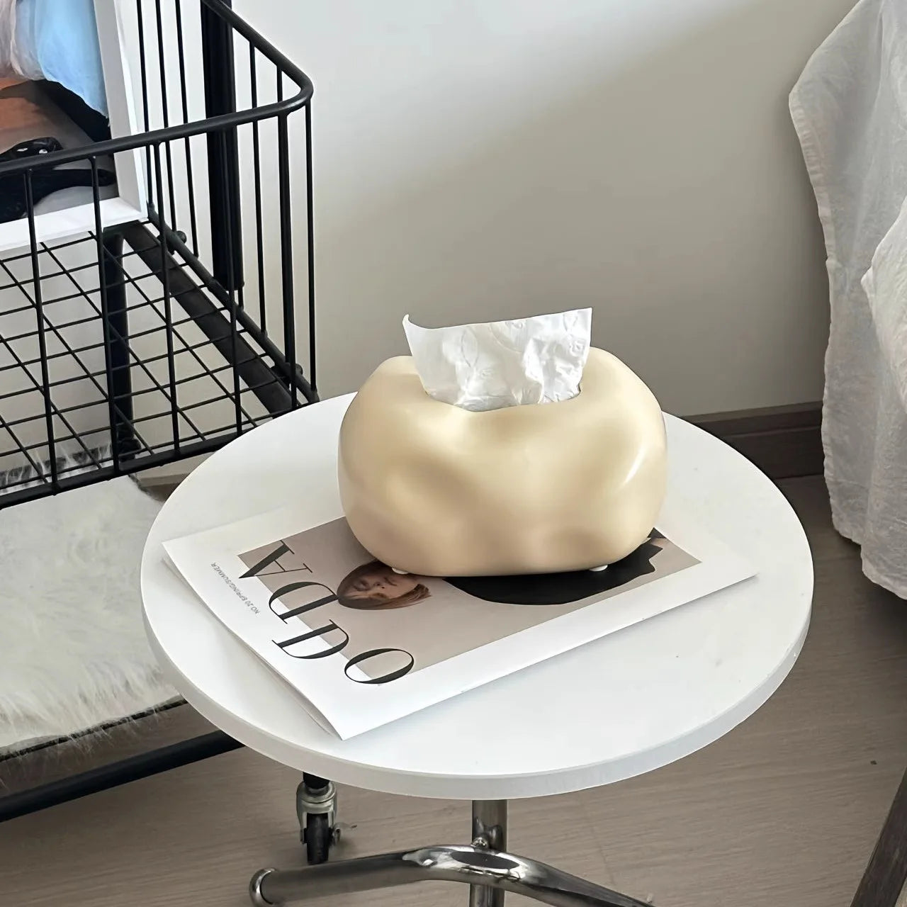 Boîte à Mouchoirs en Céramique Nordique Haut de Gamme