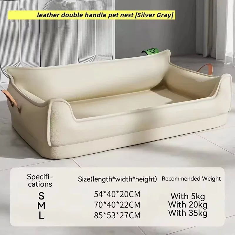 Grand Coussin pour Chien Imperméable Toutes Saisons
