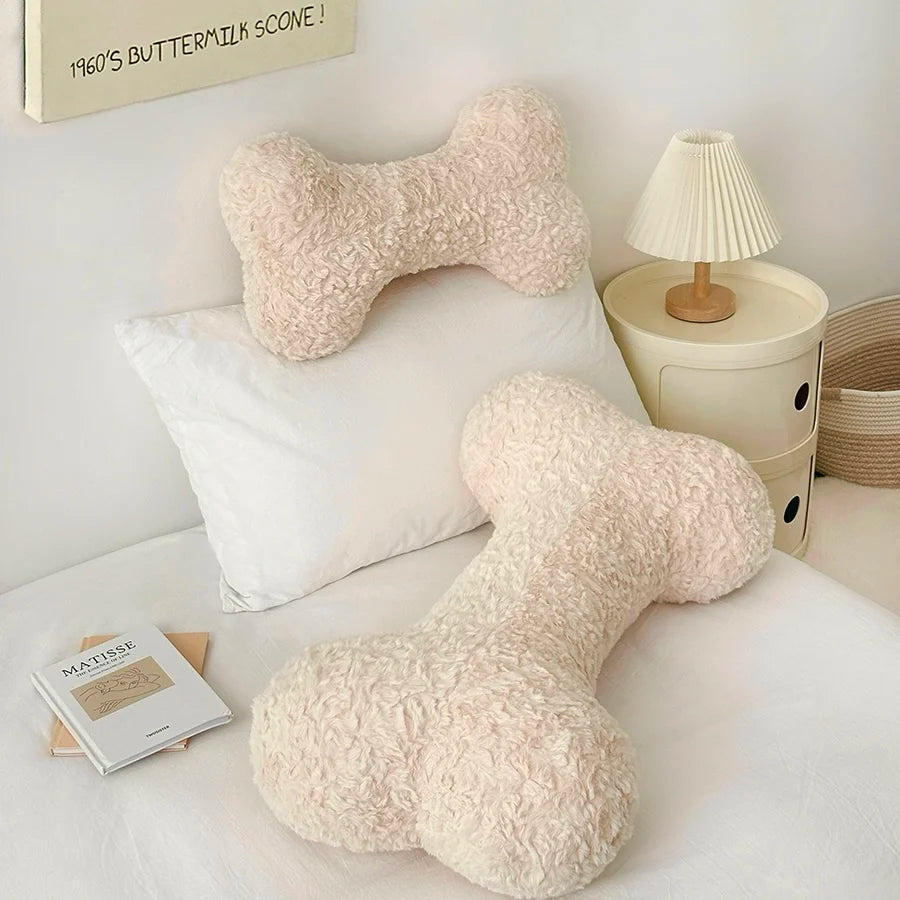 Coussin Décoratif Forme Os - Style Nordique