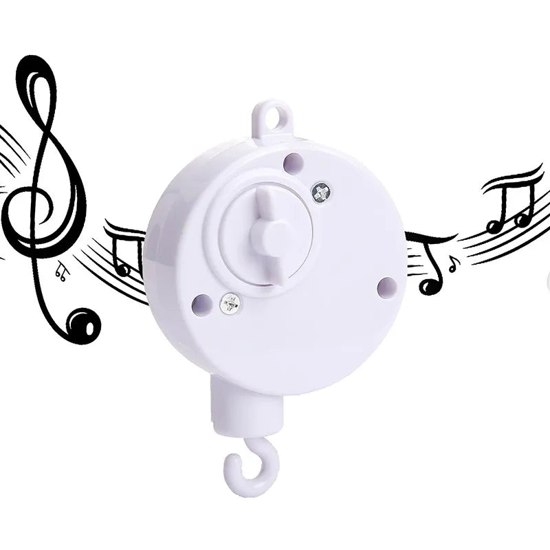 Mobile Musical en Bois et Feutrine pour Berceau